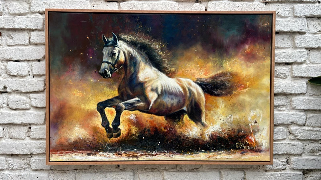 Series: When You Remove the Filter of Haste, oil on canvas, 90/60cm