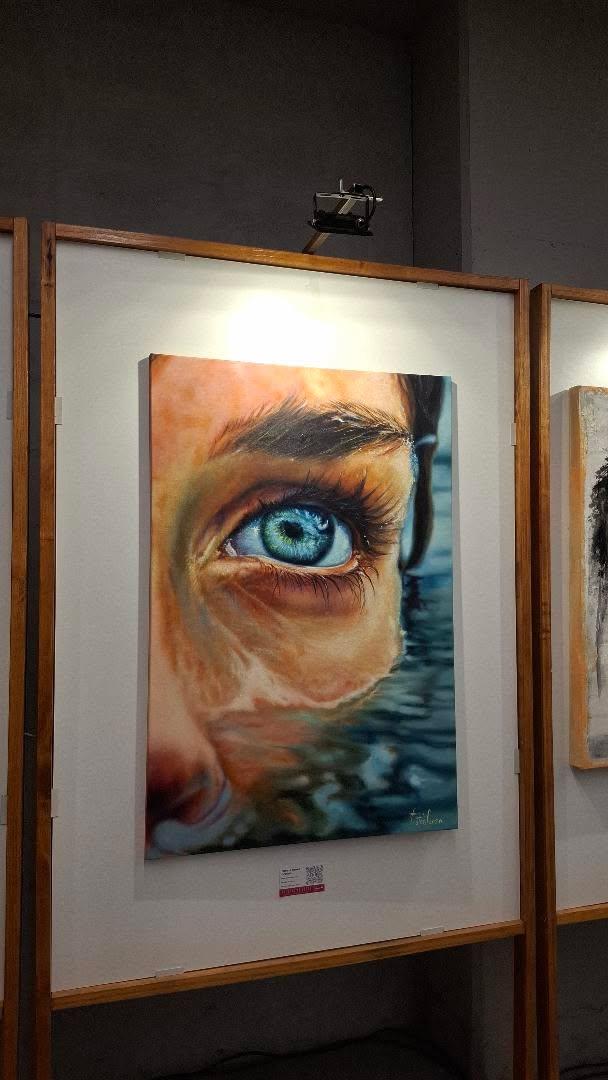 Reflejos del alma, óleo sobre lienzo,60/90cm