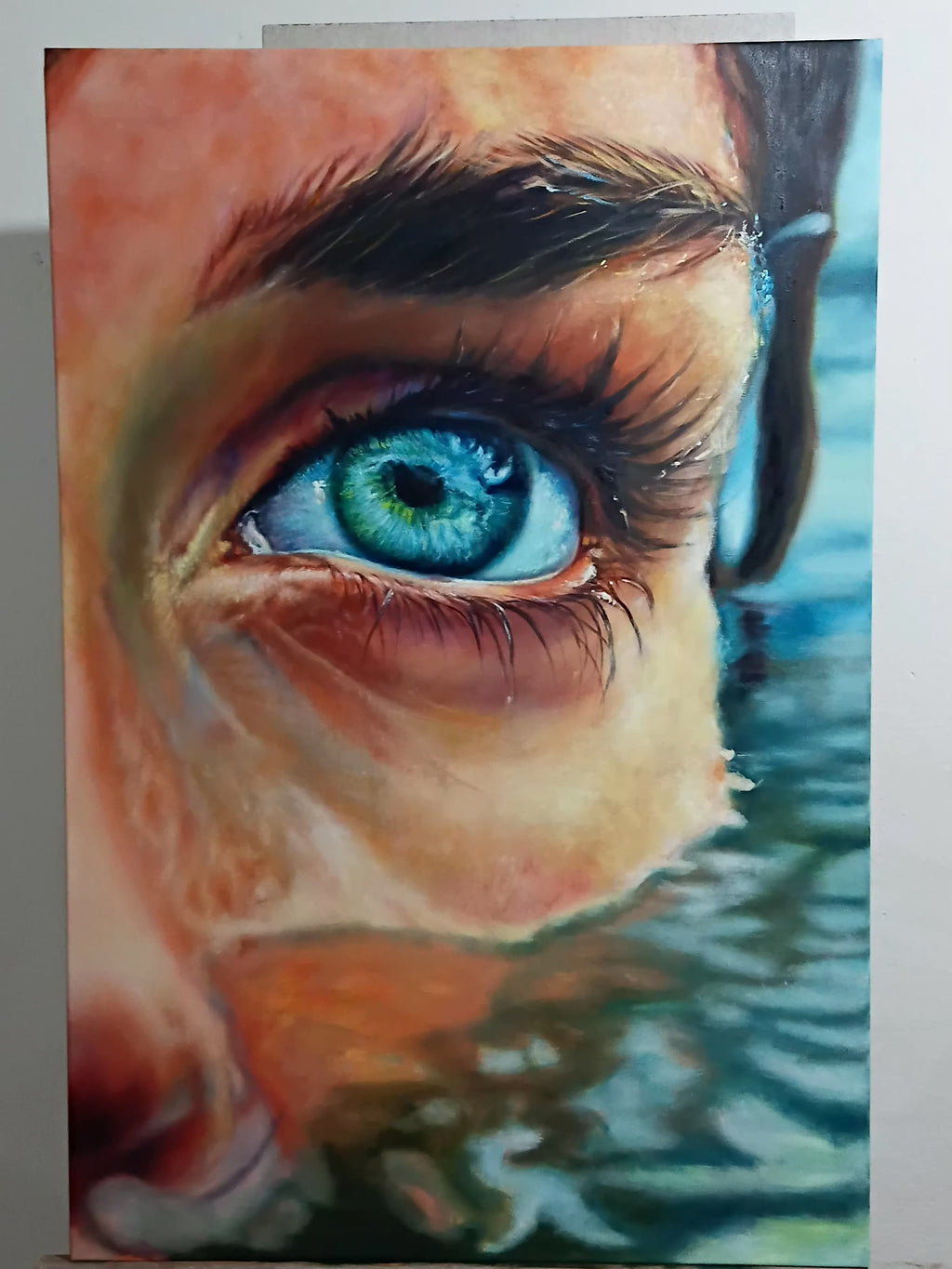Reflejos del alma, óleo sobre lienzo,60/90cm